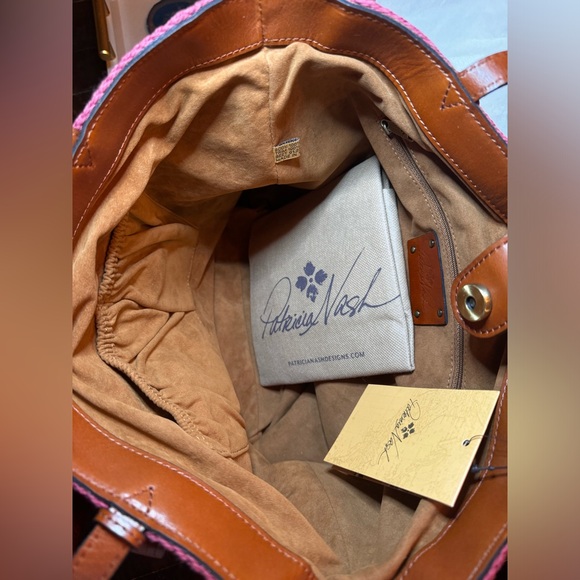 NWT Patricia Nash Crochet Collection Naomi Bag•dust bag - Picture 3 of 4